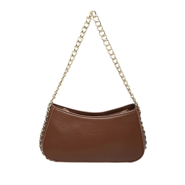 Juneau Chain Stitched Shoulder Bag