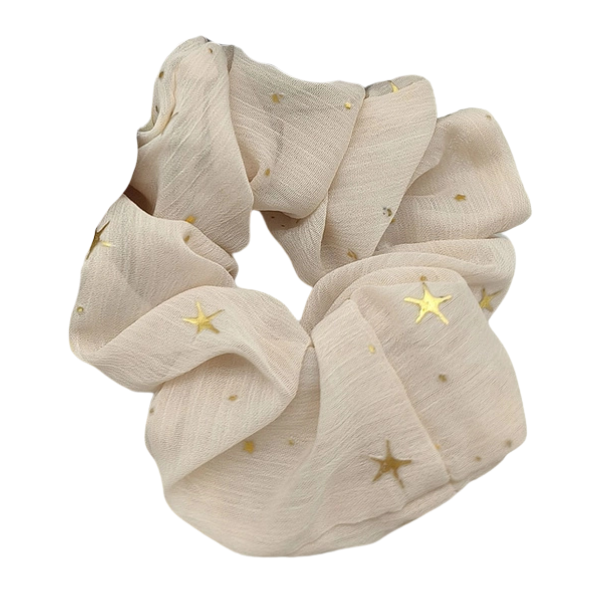 Golden Star Super Scrunchie