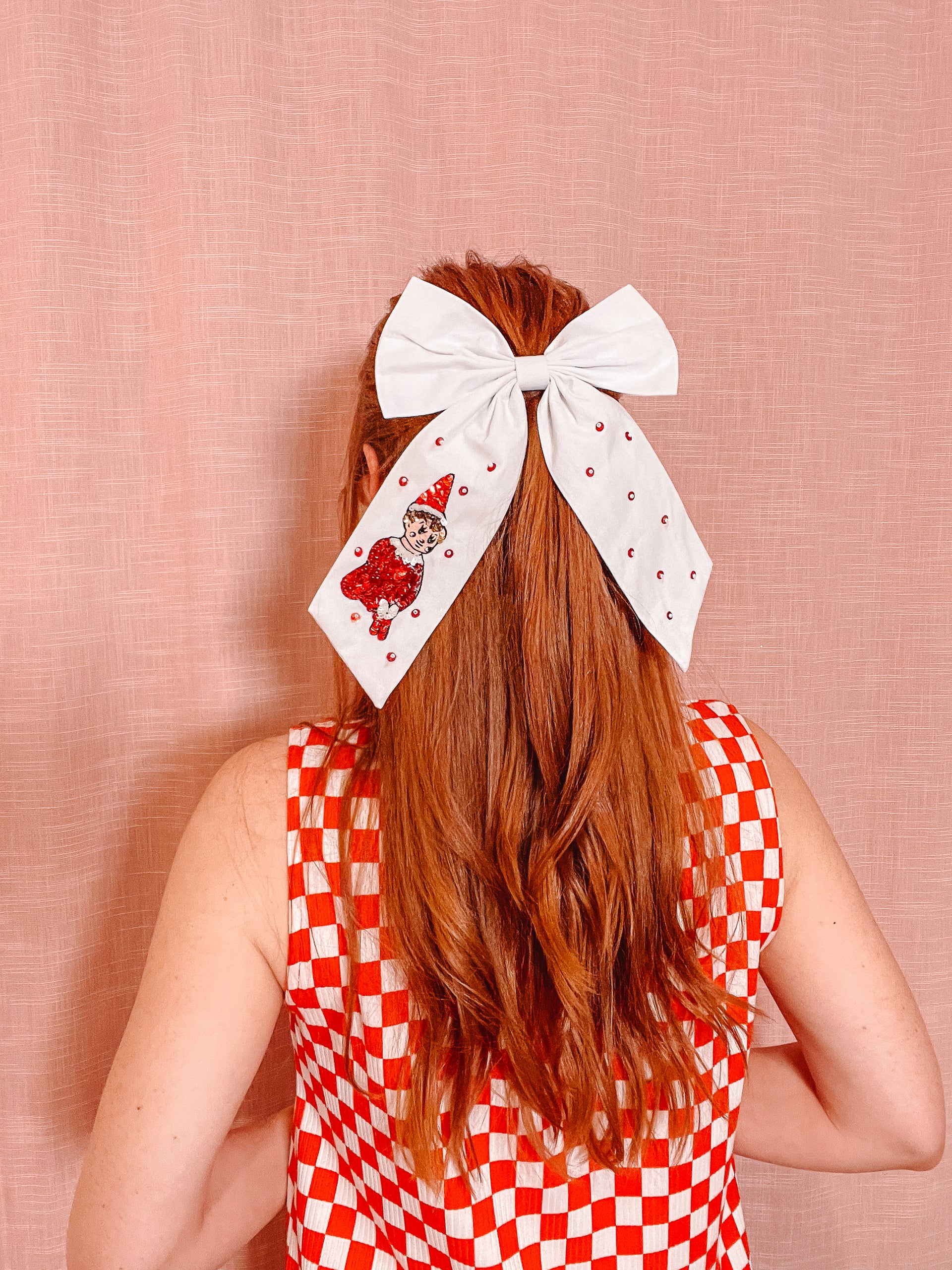 Holiday Beaded Bows - Elfie