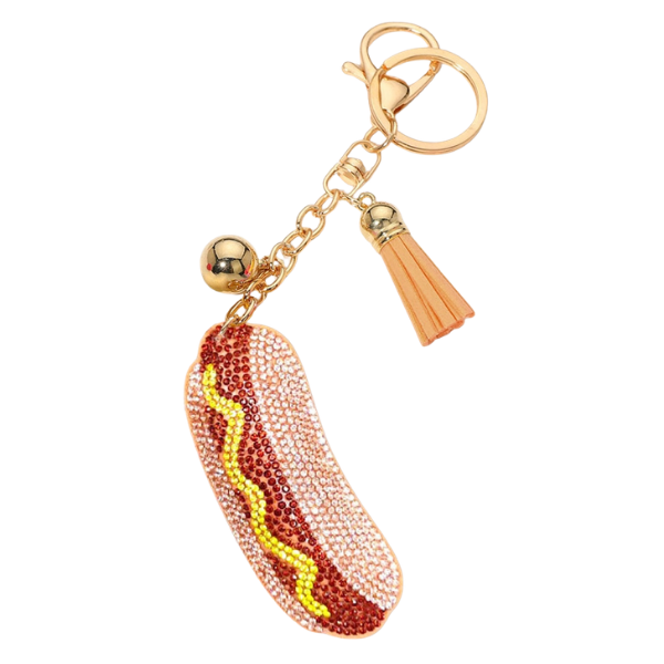 'Glitzy Glizzy' Bag Charm