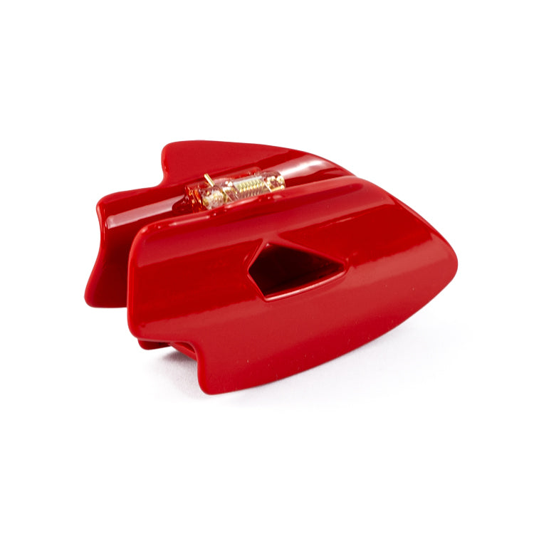 Kansas City Red Arrowhead Claw Clip