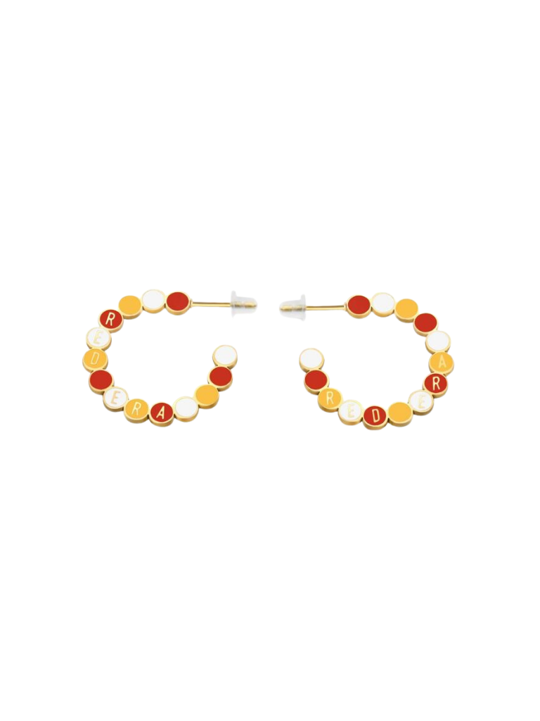 Kansas City Red Era Friendship Hoop Earrings