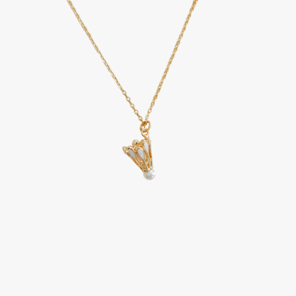 Anne Marie Kansas City Shuttleclock Charm Necklace