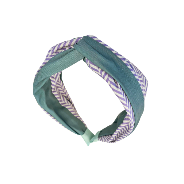 Chevron Twisted Top Headband