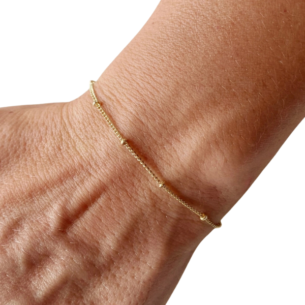 18K Gold Filled Bracelet - Satellite