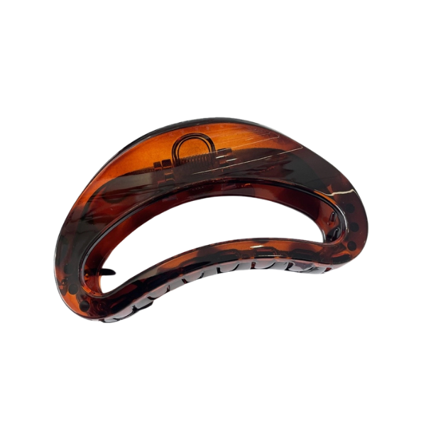 Sculpted Half Moon Claw Clip