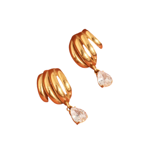 Dovely Non-Tarnish Classic Cz Drop Earring