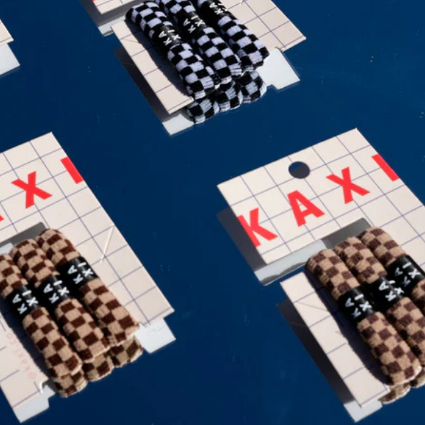 Kaxi Checkered High Intensi'ties' Hair Ties