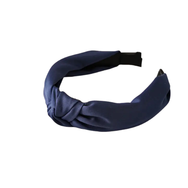 Satin Top Knot Headband