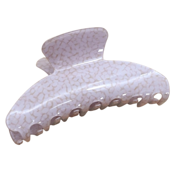 Terrazzo Printed Claw Clip