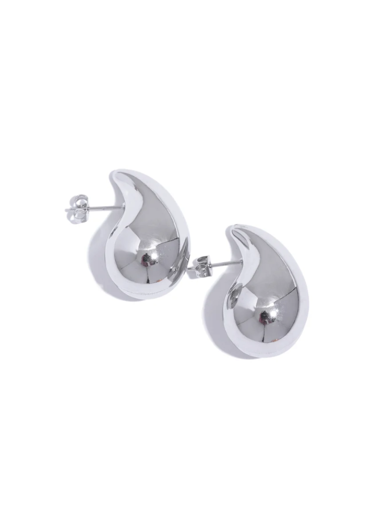 Silver Waterdrop Earrings