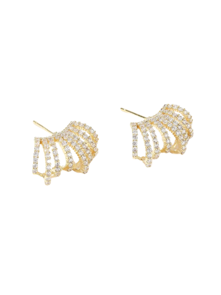 Ear Cuff Illusion Earrings