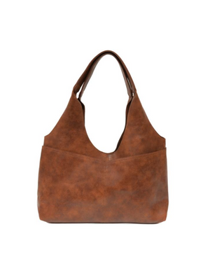 Saddle Val 4 Pocket Hobo Bag with Removable Crossbody
