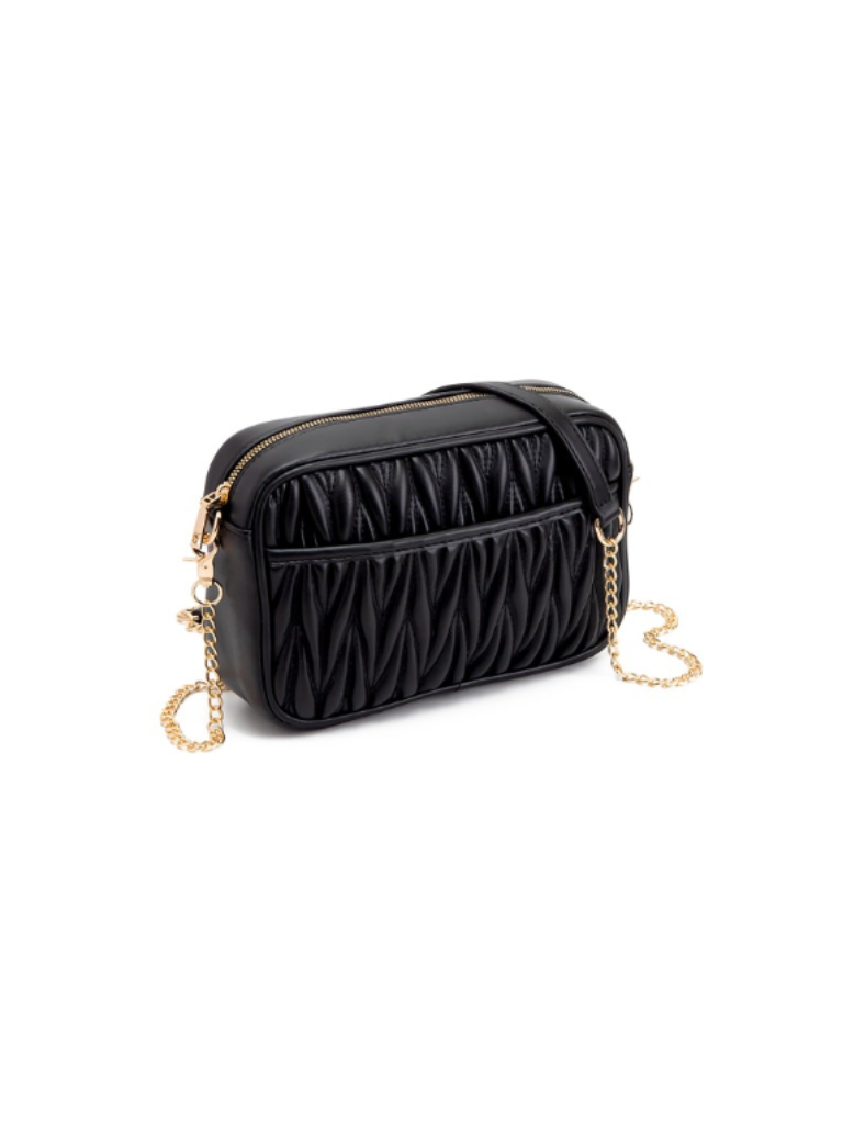 Quilted Chevron Crossbody Bag