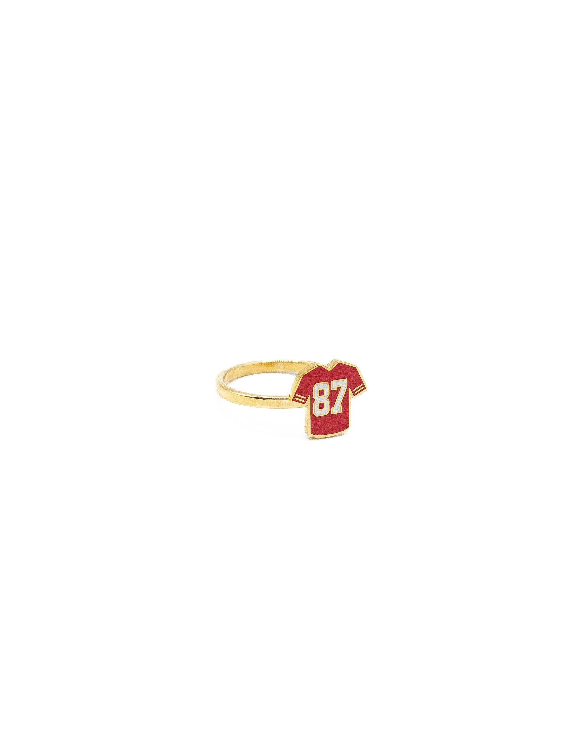 Kansas City Chiefs #87 Tight End Jersey Ring