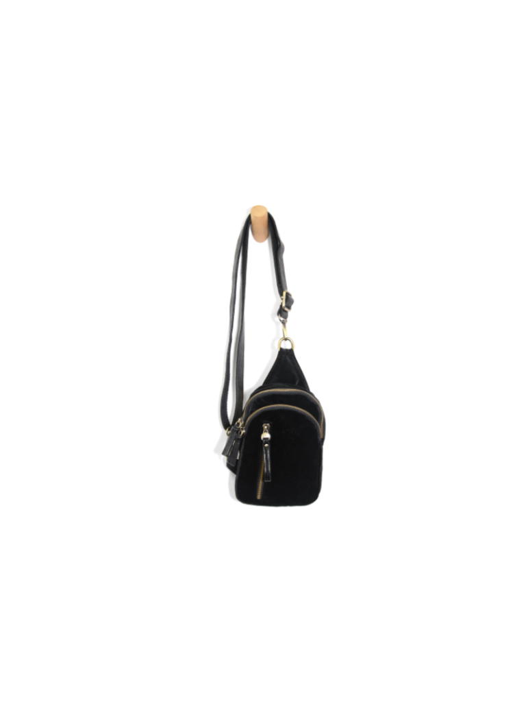 Black Velvet Skyler Sling Bag
