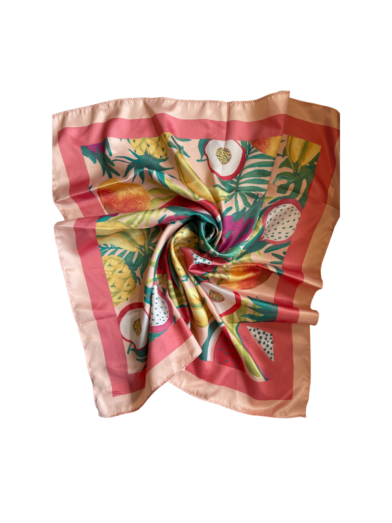 Tropical Fruit Scarf