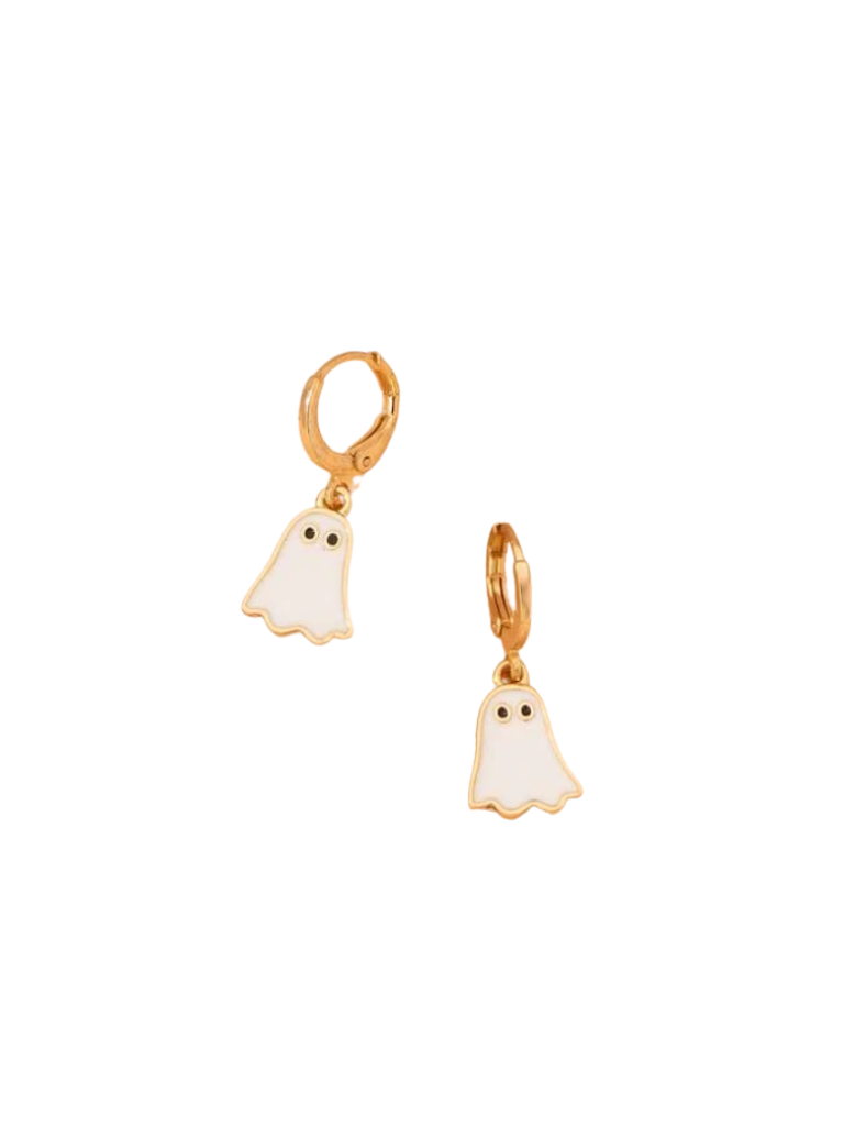 Ghost Huggie Earrings