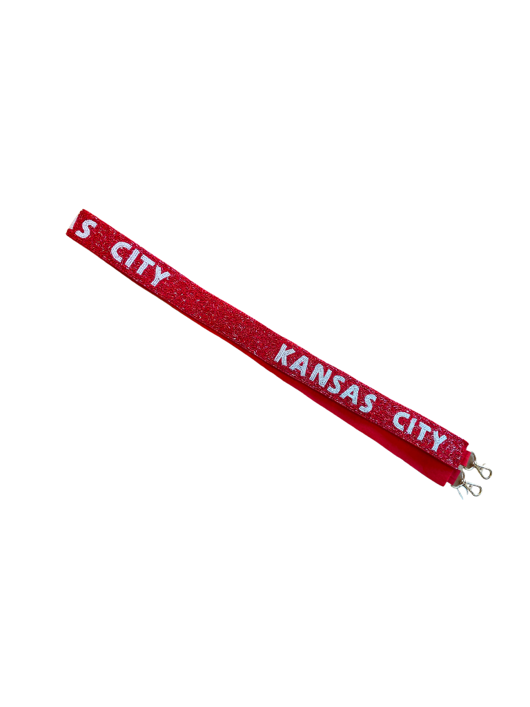 Beaded Kansas City Crossbody Purse Strap