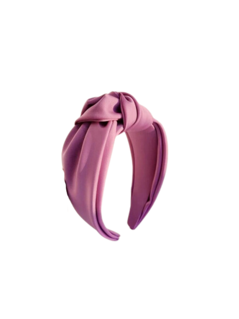 Light Pink Top Knot Headband