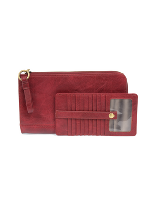 Magenta Karina Convertible Wristlet & Wallet